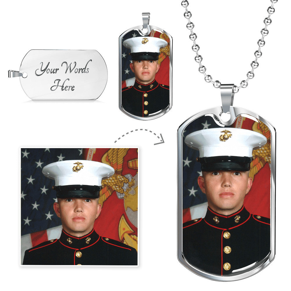 Dog Tag Necklace-Engraving