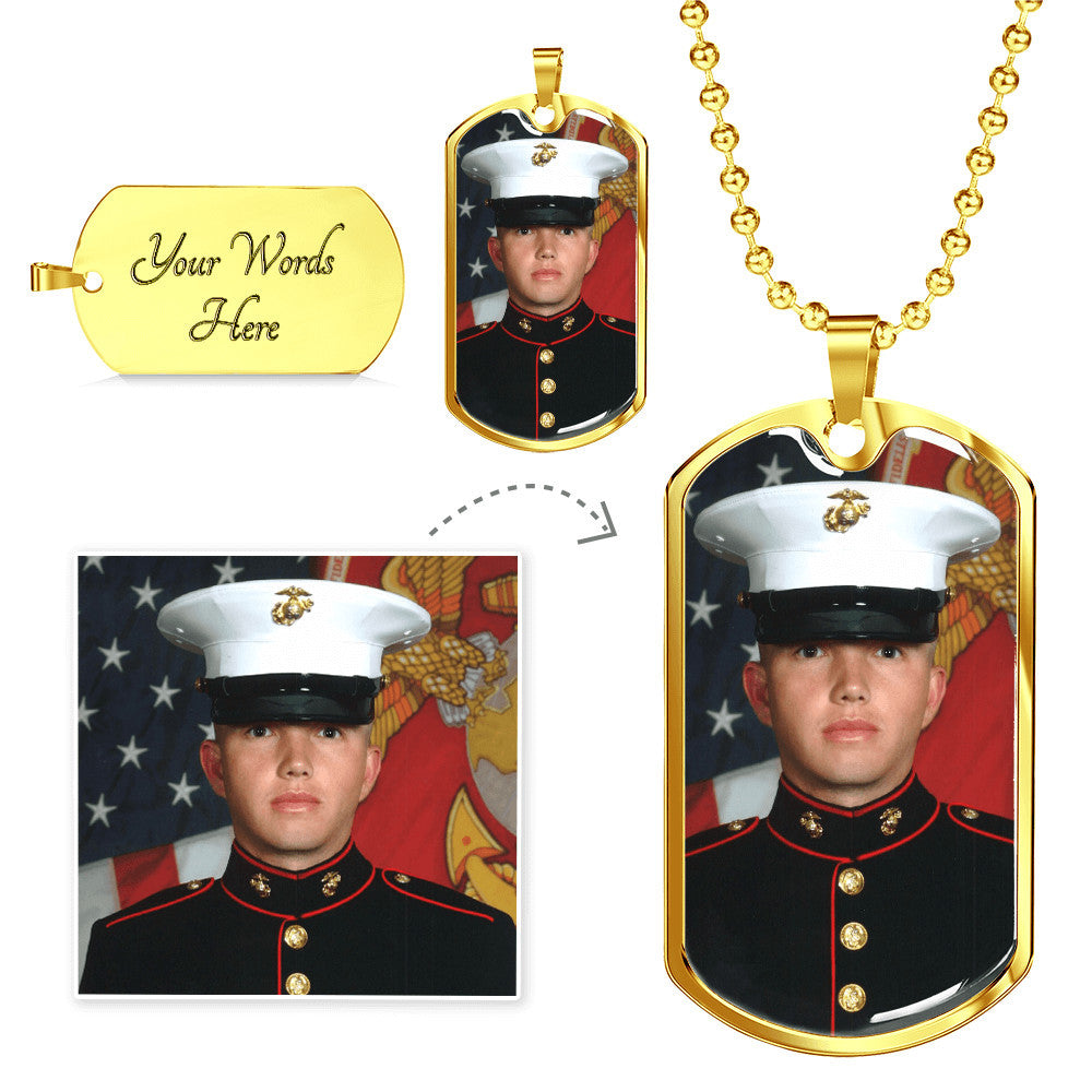 Dog Tag Necklace-Engraving