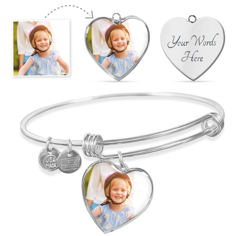 Heart Bangle-Luxury BU No MC