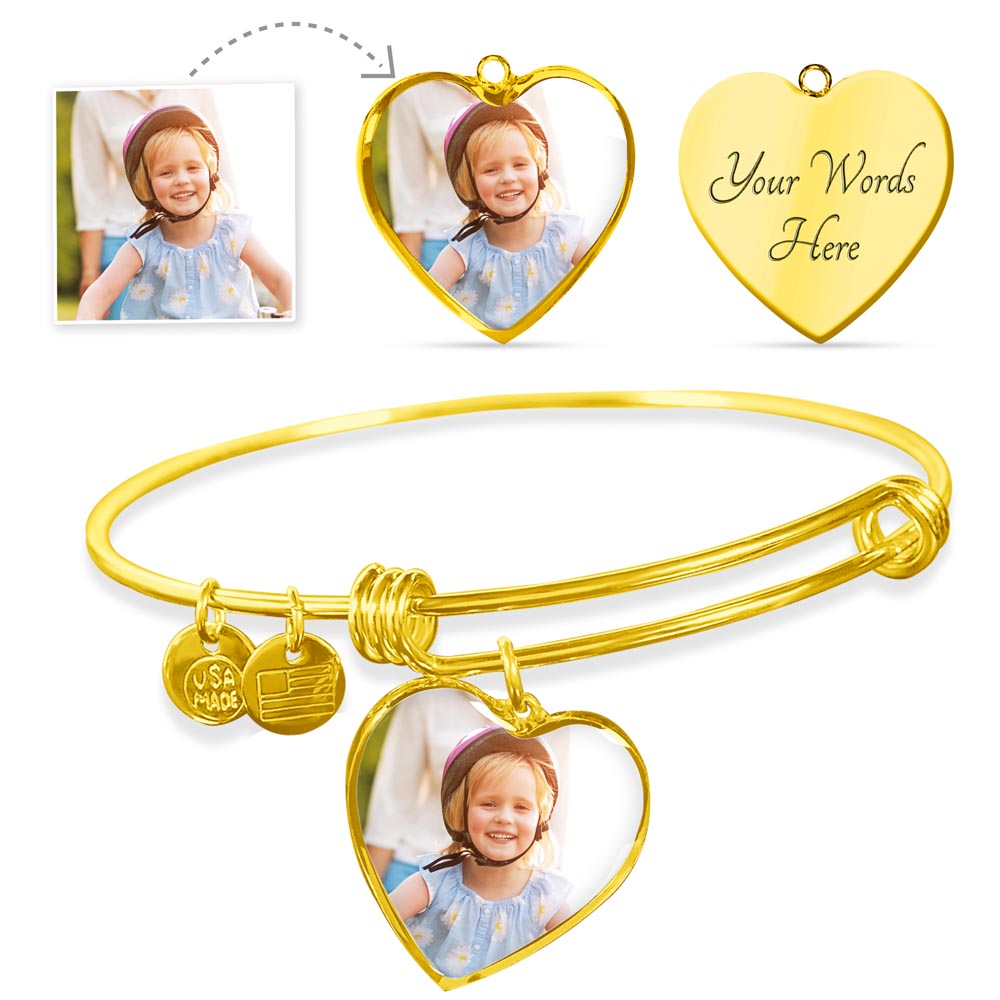 Heart Bangle-Luxury BU No MC